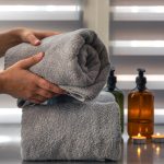 Memilih handuk mandi